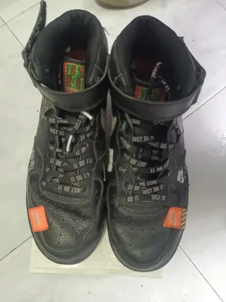 Zapatillas Nike Air Force 1 Mid Negras