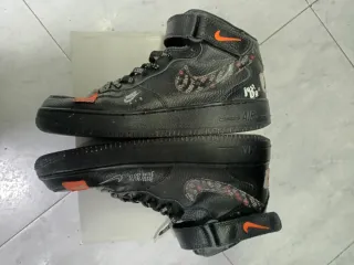 Zapatillas Nike Air Force 1 Mid Negras