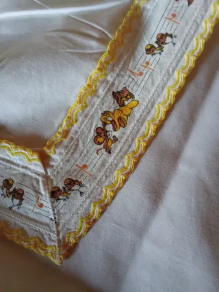 Sábanas cuna bordadas