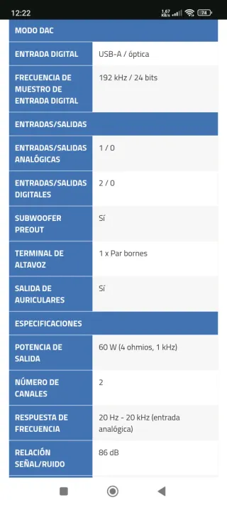 Equipo Denon CEOL 10