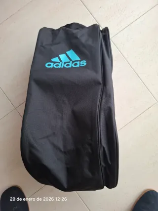 Paletero Adidas Negro y Azul