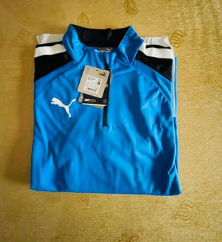 Sudadera Puma dryCELL Entrenamiento Azul Talla M