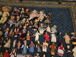 Lote de Muñecas Antiguas Colección