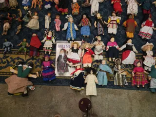 Lote de Muñecas Antiguas Colección