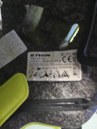 Casco Niño BTWEEN 520 Amarillo fluor