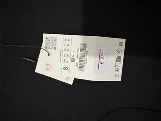 Body Zara negro y rosa. Nuevo con etiqueta