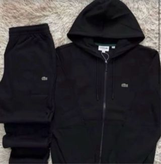 Tuta completa Lacoste nera