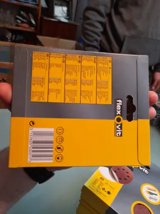 13 paquetes de lija para lavadora orbital a estren