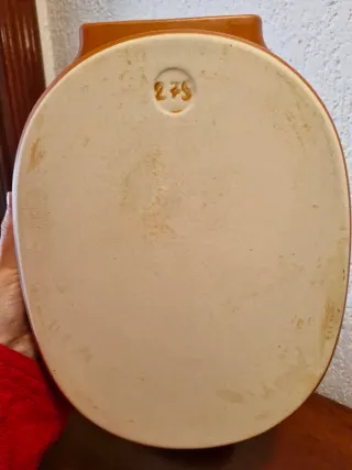 Fuente de barro para horno