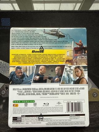 Colección Fast & Furious 4K UHD + Blu-ray Lote