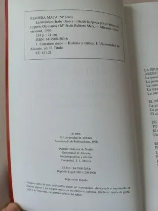La literatura árabe clásica desde la época pre-...