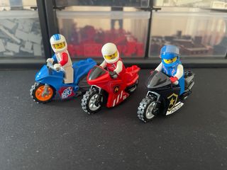 Lote Lego: Coches, Motos y Figuras