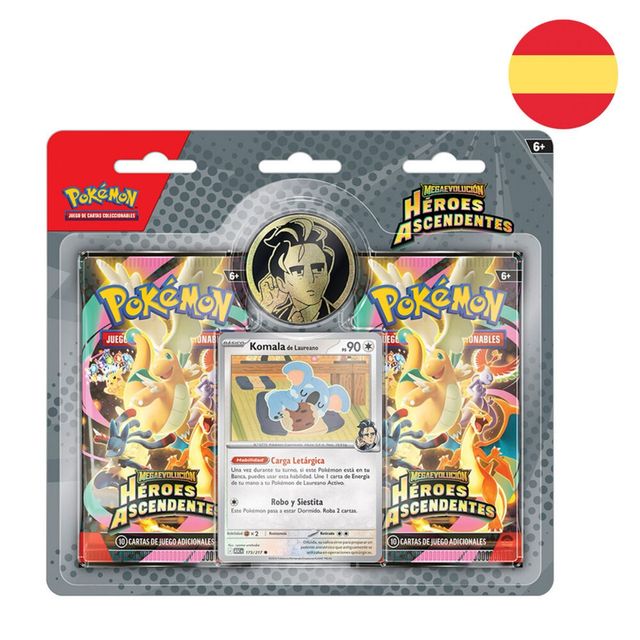 Blister Pokémon Héroes Ascendentes