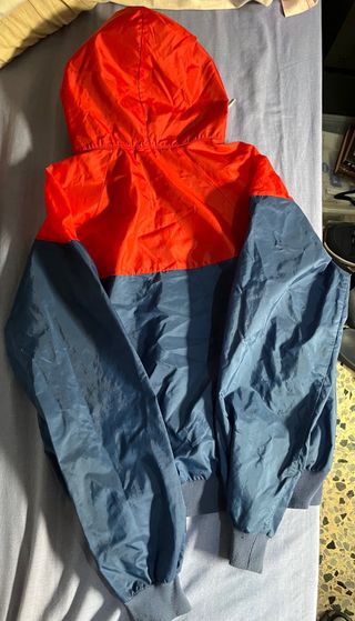 Cortavientos Nike Rojo y Azul vintage