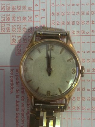 Reloj RAOBAY antiguo dorado