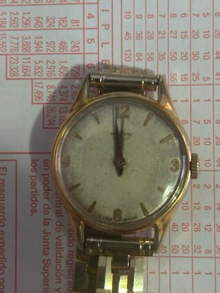 Reloj RAOBAY antiguo dorado