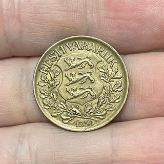 Estonia 1 Kroon 1934 RARA