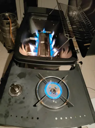 Barbacoa de gas campingaz texas 2 quimadores