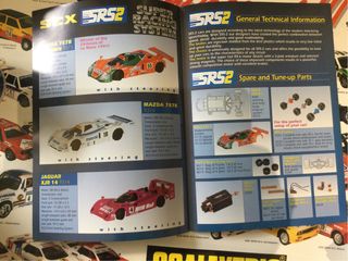 Scalextric Exin Campeones Poster y Catálogos