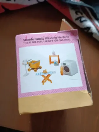 Set lavandería dollhouse Stomie Family