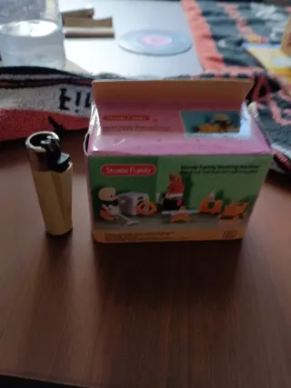 Set lavandería dollhouse Stomie Family