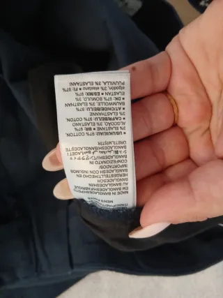 Pantalones chinos hombre