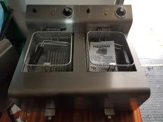 Freidora industrial doble HR
