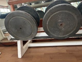 Mancuernas hierro fundido 36kg