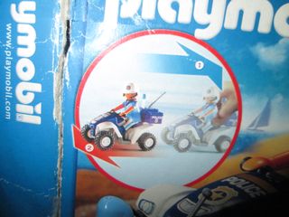 Playmobil City Action Policía Quad.