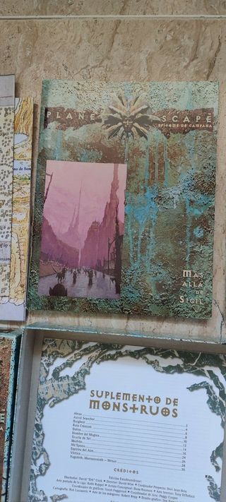 PLANESCAPE EPÍTOME DE CAMPAÑA JUEGO DE ROL ZINCO