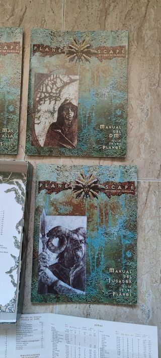 PLANESCAPE EPÍTOME DE CAMPAÑA JUEGO DE ROL ZINCO