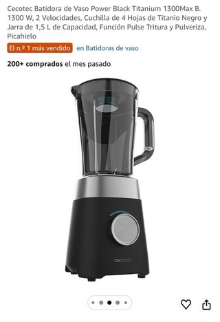 Batidora Cecotec Negra