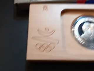 Moneda Plata Olimpiada Barcelona 1992