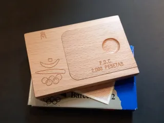 Moneda Plata Olimpiada Barcelona 1992