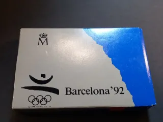 Moneda Plata Olimpiada Barcelona 1992