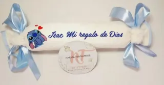 Cojín antivuelco caramelo bebé