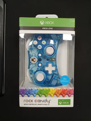 Mando Xbox One Rock Candy Azul Nuevo