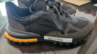 Zapatillas Lacoste Hombre Gris/Naranja