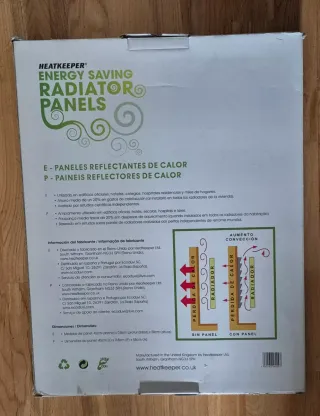 Paneles Reflectantes Calefacción HEATKEEPER