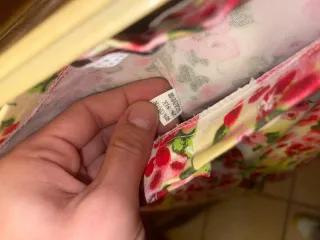 Pantaloni floreali gialli Moon Face