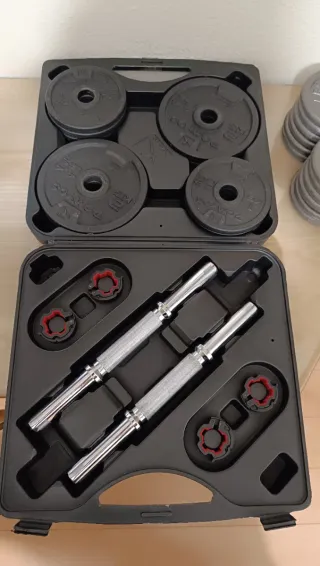 Kit Mancuernas Ajustables con Maletín