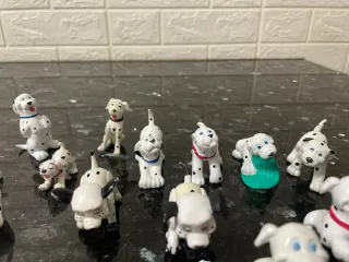 Lote 16 Figuras Perros Dálmatas retro vintage