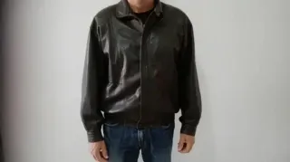 Cazadora vintage de Piel