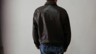 Cazadora vintage de Piel