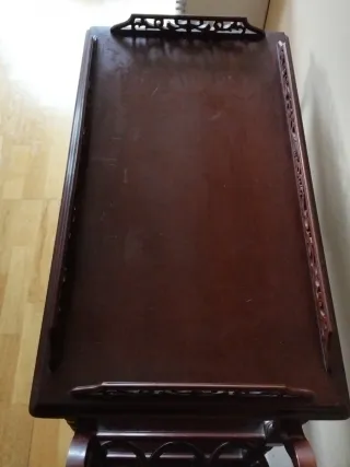 Carrito camarera de madera