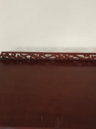 Carrito camarera de madera