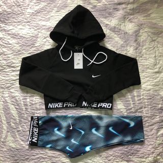 Conjunto Deportivo Nike Negro y Azul