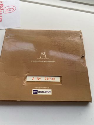 Onza de Plata 999 Tlaxcala Estados Mexicanos 1993