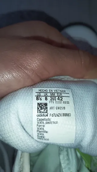 Zapatillas Adidas Blancas y Negras ORIGINALES