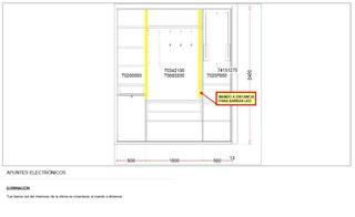 Mueble baño y vestidor madera y cristal